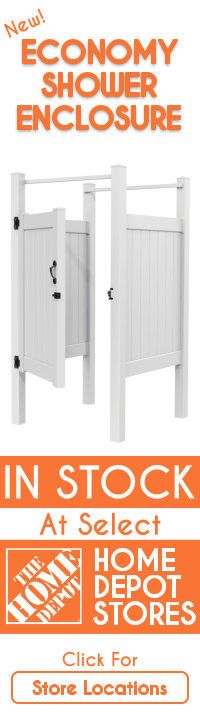 Economy Shower Enclosure Now In Stock At Select Home Depot Stores -- Click For Store Locations